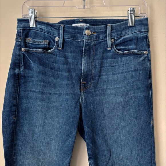 Good American Good Legs Jeans Sz 6 28 Skinny Blue200 - Picture 2 of 8